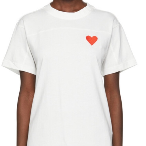 Unisex Adidas Ivy Park Heart Drip T-Shirt - Picture 1 of 6